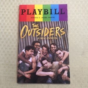The Outsiders Pride Playbill